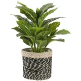 Marrakesch Orient & Mediterran Interior Marrakesch Ø 20 x 20 cm Natur-Schwarz