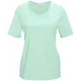GOLDNER Kurzgröße Knitterarmes Shirt mintgrün 26