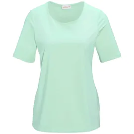 GOLDNER Kurzgröße Knitterarmes Shirt mintgrün 26