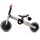 Kinderkraft 4TRIKE Dreirad 3 in 1, Leicht Rutscher, Laufrad, Zusammenklappbar, ergonomische Sattel, ab 12 Monat bis 5 Jahre, Grau, 69