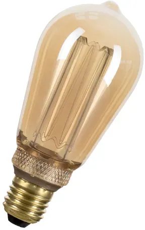 Bailey LED Glow ST64 E27 4W 1800K Gold
