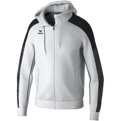 erima EVO STAR Kapuzen-Trainingsjacke weiß/schwarz M