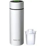 Nûby Nuby - RapidCoolTM - Hilfe zur Zubereitung von die perfekte Säuglingsnahrung in nur 2 minuten - Für Babys - Unterwegs - Inklusive Milchpulverspender und digitalem Deckel - Weiß - 0+ Monate