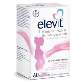 Bayer Elevit 1 Kinderwunsch & Schwangerschaft Tabletten 60 St.