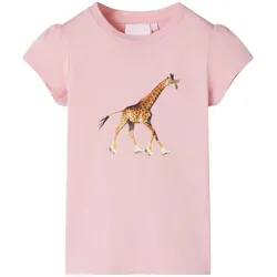 Kinder-T-Shirt Hellrosa 92