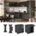 Vicco Unterschrank R-Line 80 x 60 x 81,6 cm Grau