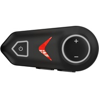 Bakkeny 1Set Z19 Helm Bluetooth Headset Motorrad Wireless Call Headset 1100Mah mit Festverdrahtetem Mikrofon B