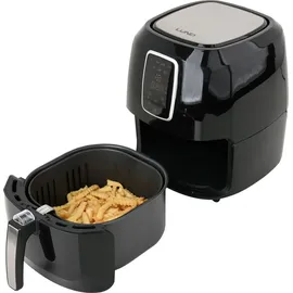LUND Heißluftfritteuse Airfryer 8L schwarz