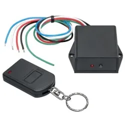 Indexa 33425 Funk-Sender/Empfänger-Set Relais 433MHz, Funkschalter mit Relaisausgang PTX001/PRX001R