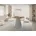 Rund 120 x 76 grau-beige