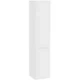 Vitra Integra Round Hochschrank 40 x 37 x 180 cm Weiß Matt Glas/Metall/MDF