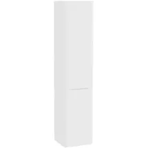 Vitra Integra Round Hochschrank 40 x 37 x 180 cm Weiß Matt Glas/Metall/MDF