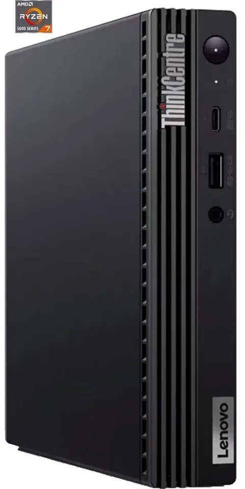 Lenovo Lenovo ThinkCentre M75q Gen 2 (11JN0083GE), PC (AMD Ryzen 7, Radeon Graphics, 16 GB RAM) schwarz