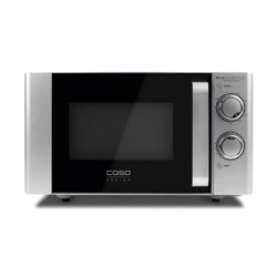 Caso Mikrowelle MG20 Ecostyle – Mikrowelle – ceramic silber, Mikrowelle, 20 l schwarz