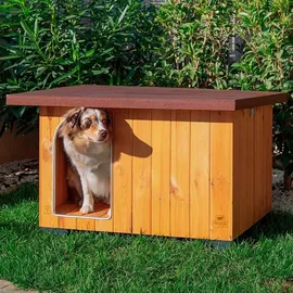 Ferplast Hundehütte Baita 80 102 x 70 x 65,5 cm Holz Braun