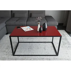 Set One by Musterring Reno Rot/Schwarz Glas 100 x 50 cm
