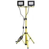 LUXULA LED Baustrahler mit Stativ 10000 lm,