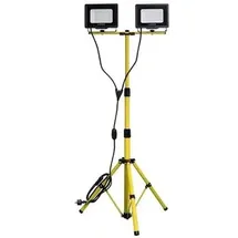 LUXULA LED Baustrahler mit Stativ 10000 lm,