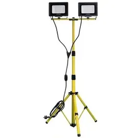 LUXULA LED Baustrahler mit Stativ 10000 lm,
