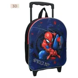 SpiderMan Vadobag Rucksack 3D Spider-Man Great Escapes auch als Trolley ziehbar Black One Size - Schwarz