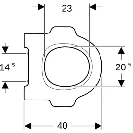 Geberit Bambini WC-Sitzring waldgrün