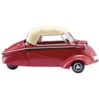 Wiking 081207 H0 PKW Modell Messerschmitt KR 201 rubinrot/elfenbeinbeige