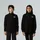 The North Face TEEN GLACIER 1/4 ZIP Pullover - Fleecepullover Gr. M schwarz TNF BLACK