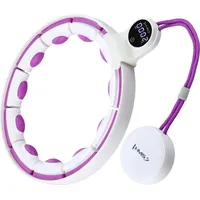 HMS Hhm17 Hula Hoop Weiss/Violett Mit Magneten, Gewicht Und