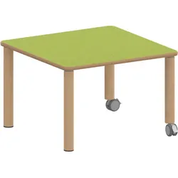 Tisch ZALOTTI mit Linoleum-Belag