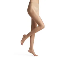 Falke Shelina Toeless 12 DEN W Ti ultra-transparent einfarbig 1 Stück, Hautfarben Golden 4699, M