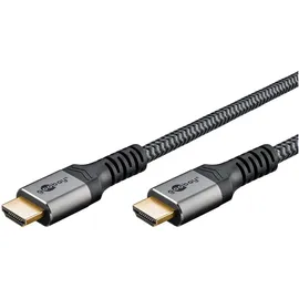 goobay HDMI-Kabel 2.0 10 m Grau