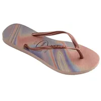 Havaianas Damen Slim Iridescent Flip-Flops Sandalen Metallisch 39/40 EU - 39/40 EU