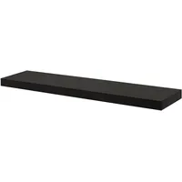 DOLLE Wandregal 115 x 25 x 5 cm Schwarz