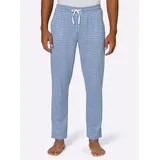 wäschepur Pyjama-Hose Blau 44-46