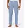 wäschepur Pyjama-Hose Blau 44-46