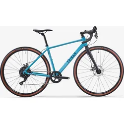 Gravel-Bike GRVL 120 Aluminium Microshift 10-fach blaugrau M