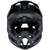 100% Trajecta Fidlock Fullface Helm-Schwarz-L