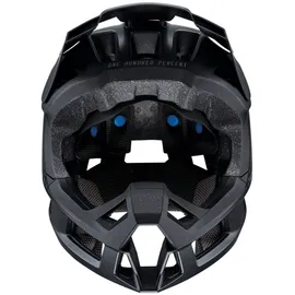 100% Trajecta Fidlock Fullface Helm-Schwarz-L