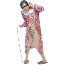 Smiffys Gravity Granny Kostüm Damen M