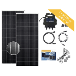 OSNATECH Mini-PV-Set Complete 600 Flex 310W-2 "Balkonkraftwerk" Balkon-Solaranlage