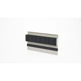 Kesseböhmer Linero MoasiQ Magnet-Messerhalter schwarz/titangrau