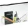 Durable Gleitverschlussbeutel A4 transparent/schwarz 5 St.