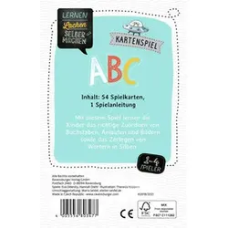 RAVENSBURGER Kartenspiel Lernen Lachen Selbermachen 80347 ABC