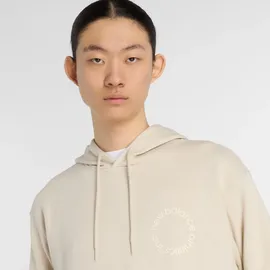 New Balance Circular Logo Kapuzensweatshirt Herren Grau XXL