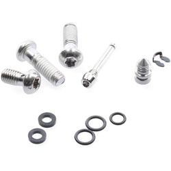 SRAM G2 RSC/Ultimate Schrauben | Bolzen Kit für Bremssattel silber
