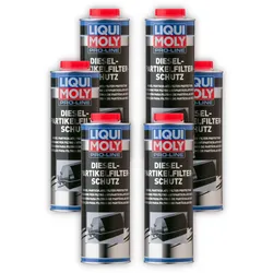 6x 1L LIQUI MOLY 5123 Additiv Pro-Line Dieselpartikelfilter-Schutz Anti Ruß