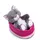 NICI Kuscheltier Katze 12 cm Grau