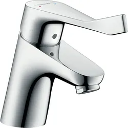 Waschtischmischer Focus Care 70 (Ausführung: Waschtischmischer Hansgrohe 70 Focus Care mit Ablaufgarnitur)
