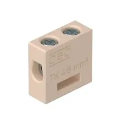 OBO 7205702 Keramikklemme für FireBox T 6 mm2 Steatit creme TK 06 - 5 Stück