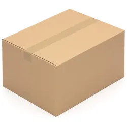 KK Verpackungen 50 Faltkarton Kartonagen Versandbox 450x350x250mm NEU